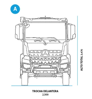 Dimensiones de camiones Arocs -1 - DIVEMOTOR