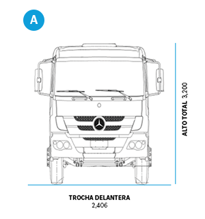 Dimensiones de camiones Atego 3030 -1 - DIVEMOTOR
