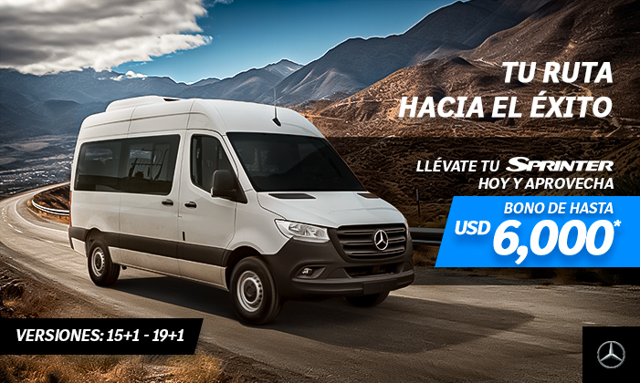 Sprinter con bono de descuento*