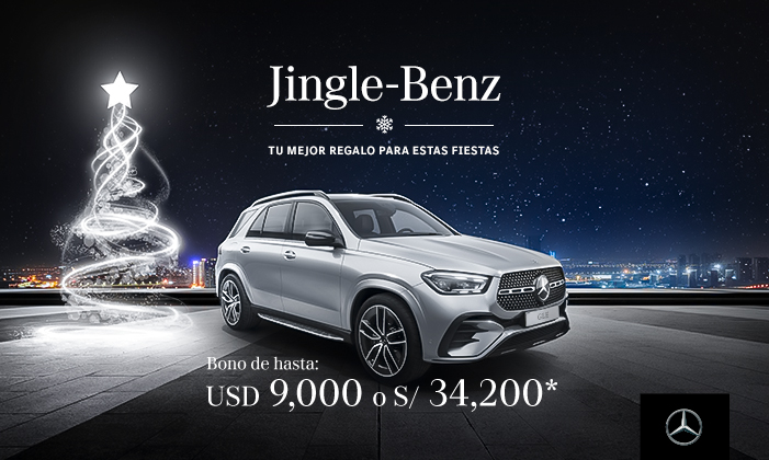 Jingle-Benz GLE con bono especial