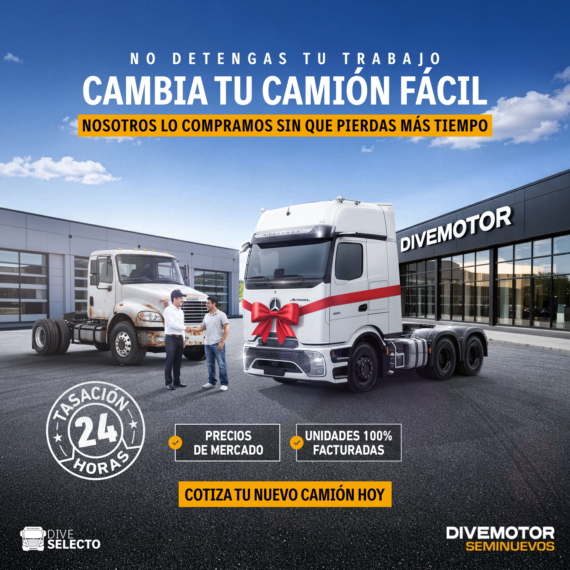 ¡Deja tu camión en parte de pago! y lleva uno nuevo