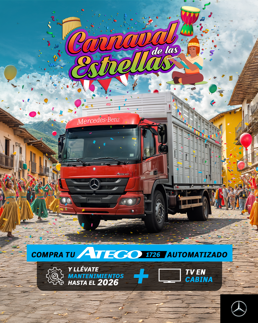 Atego 1726 Automatizado