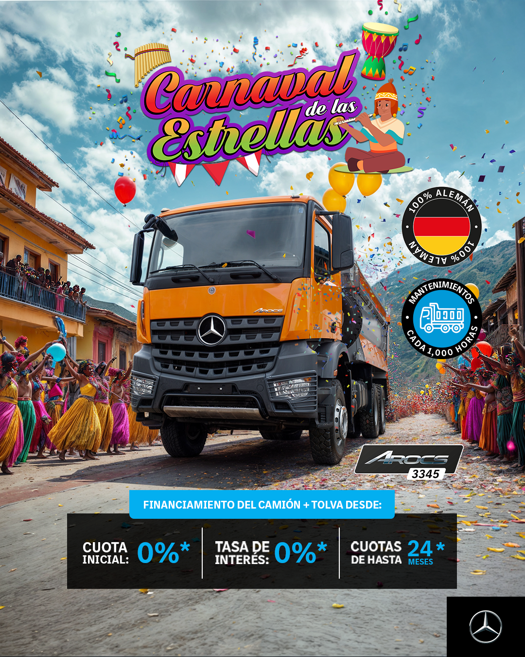 Carnaval de las estrellas Arocs