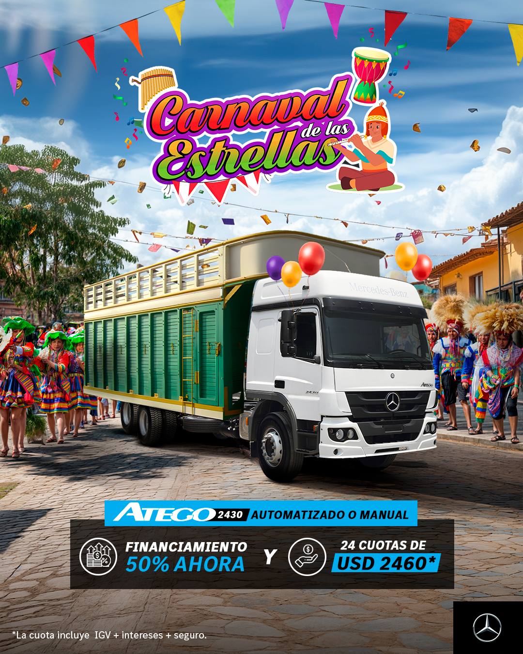 Atego 2430 Carnaval