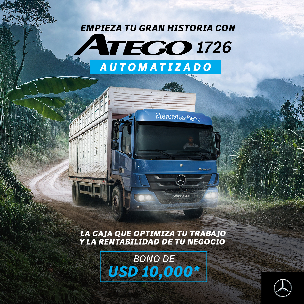 Atego 1726 Automatizado