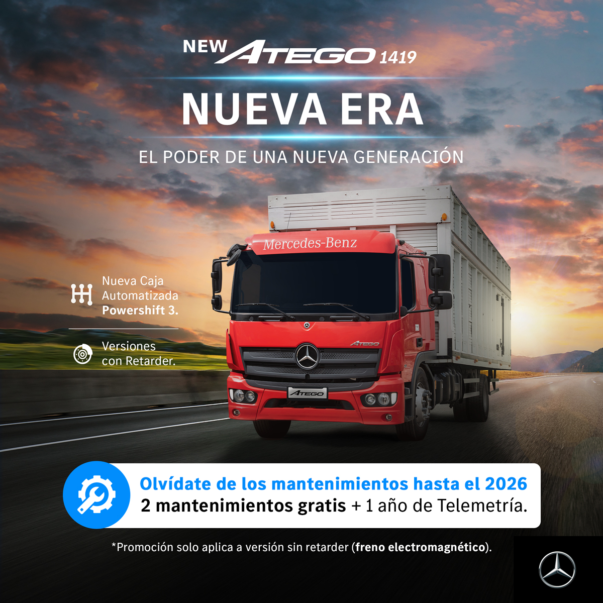 New Atego 1419