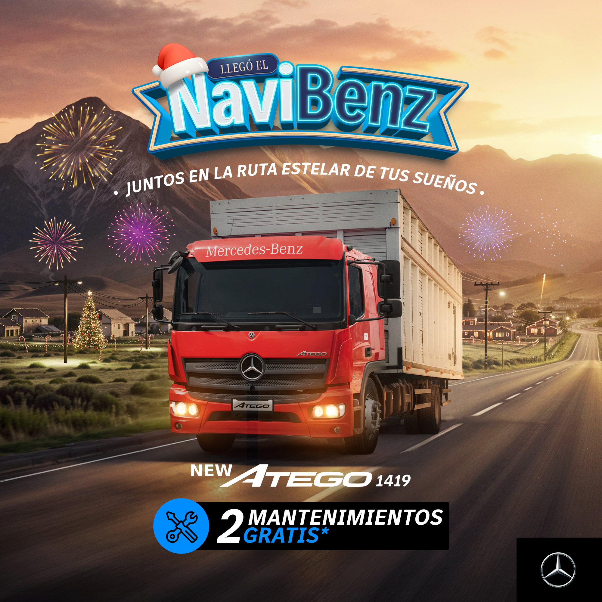 NAVIBENZ NEW ATEGO 1419 